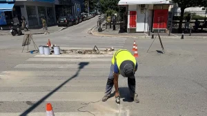 Έξυπνη διάβαση πεζών κατασκευάζεται έξω από το Δημαρχείο Ιωαννίνων (βίντεο)