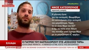 Καστελόριζο: «Είναι όλα ψευδή και τραγελαφικά», λέει ο γιατρός που συνελήφθη (βίντεο)