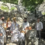 Ο Μητροπολίτης Αργυροκάστρου  στο ιστορικό Μοναστήρι της Δούβιανης