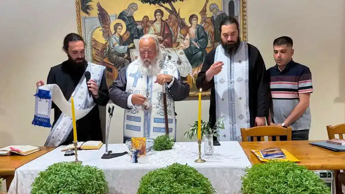 Ο Μητροπολίτης Κερκύρας Νεκτάριος τέλεσε τον Αγιασμό για την έναρξη των κατασκηνώσεων στην Κασσιώπη