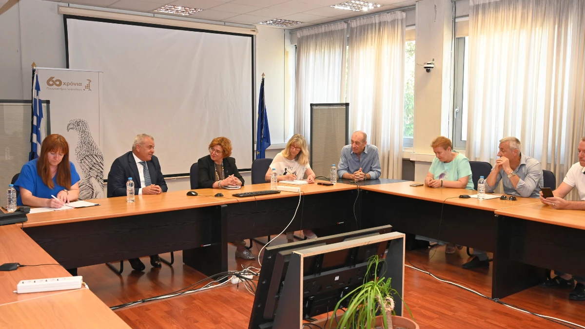 Ενισχύεται η συνεργασία των Πανεπιστημίων Ιωαννίνων και Αργυροκάστρου