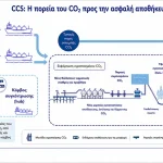 Προχωρά η αλυσίδα αποθήκευσης CO₂ σε Ρεβυθούσα και Πρίνο