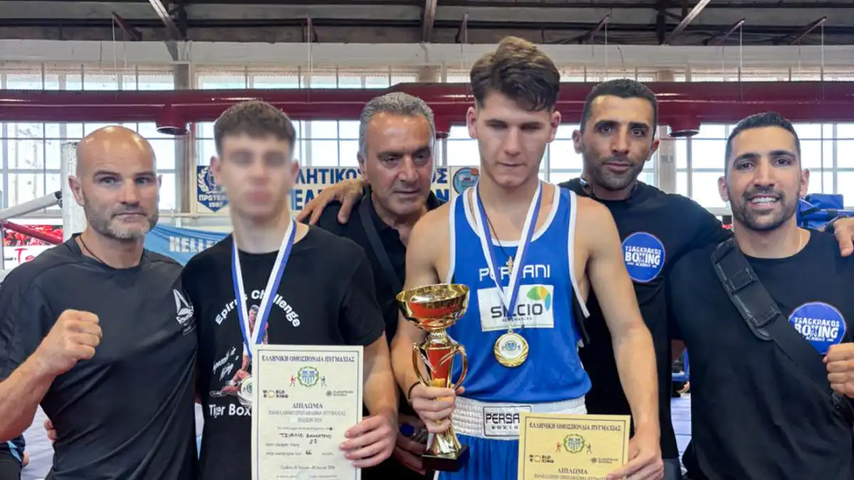 Έξι μετάλλια για το Tiger Boxing Club στο Πανελλήνιο Παίδων