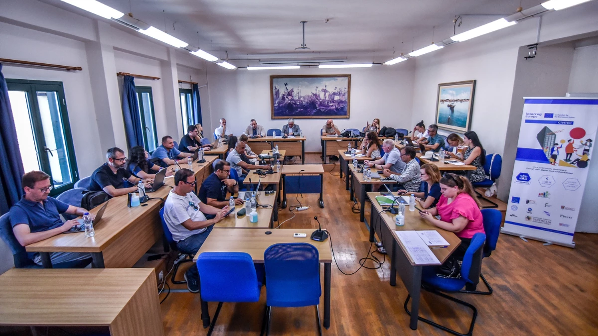 Πρέβεζα: Εκπρόσωποι από οκτώ χώρες μιλούν για ψηφιακή διακυβέρνηση και συμμετοχή των πολιτών