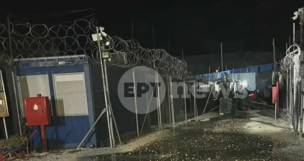 Σέρρες: Νέα ένταση στη δομή στο Κλειδί – Έριξαν τμήμα της περίφραξης