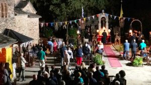 Αγρυπνία εννέα ωρών στην ακριτική Μονή Παναγίας Μολυβδοσκεπάστου Κόνιτσας