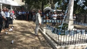 Ιωάννινα: Η ΝΙΚΗ στις εκδηλώσεις μνήμης στη Βούρμπιανη Κόνιτσας
