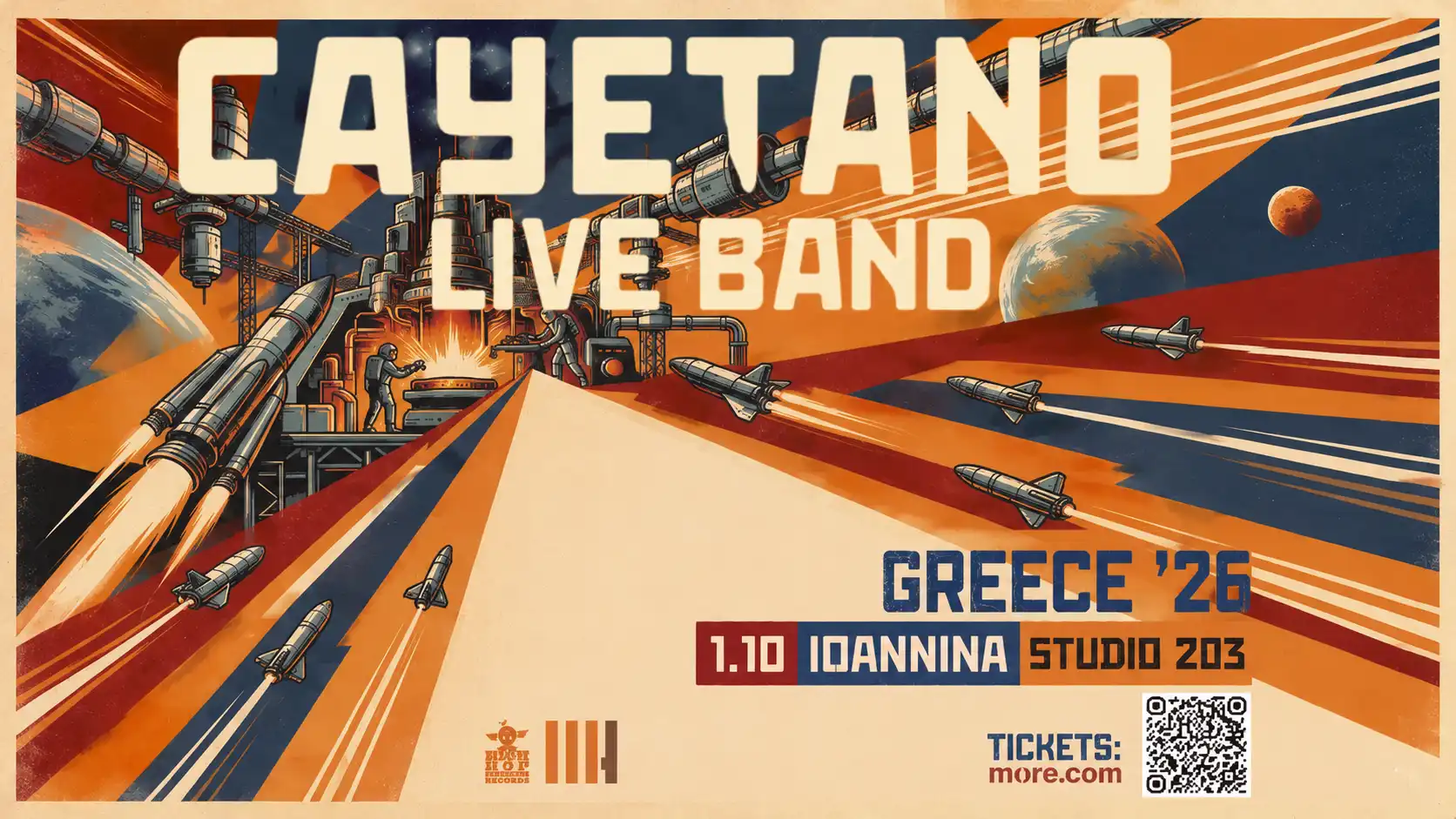 Ο Cayetano live στο Studio 203