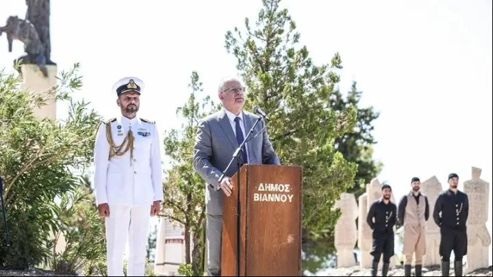 Τασούλας από τη Βιάννο: Απαράγραπτες και διεκδικήσιμες οι γερμανικές αποζημιώσεις