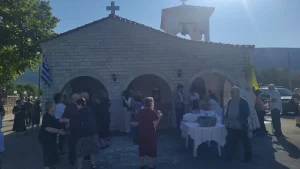 Φιλιάτες: Εόρτασε ο ναός της Αγίας Σοφίας στην Ελαία