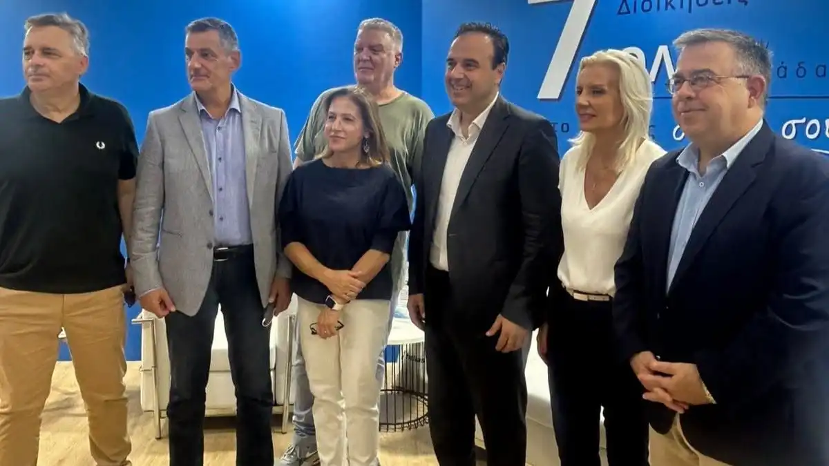ΔΕΘ: Συνάντηση Παπαστεργίου με τους επτά Γραμματείς των Αποκεντρωμένων Διοικήσεων