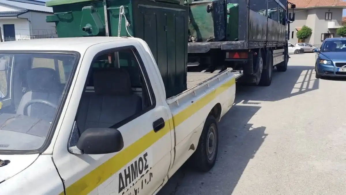 Ανατολή Ιωαννίνων: Σε εξέλιξη η αντικατάσταση και επισκευή προβληματικών κάδων