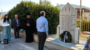 Παραμυθιά: Τίμησαν τη μνήμη των 9 εκτελεσθέντων της 19ης Σεπτεμβρίου 1943