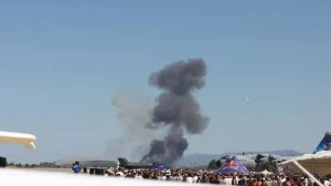 Τανάγρα: Συνετρίβη F-4 Phantom κατά τη διάρκεια του Athens Flying Week (video)
