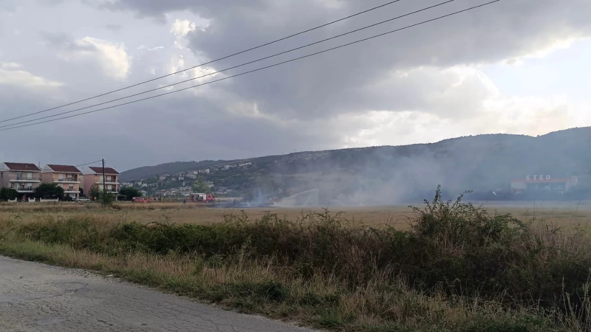 Ιωάννινα: Φωτιά σε χορτολιβαδική έκταση δίπλα στην Περιφερειακή Οδό (βίντεο)