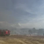 Ιωάννινα: Έπεσε κολόνα και ξέσπασε φωτιά πίσω από το 5ο χλμ. της Εθνικής Οδού (βίντεο)