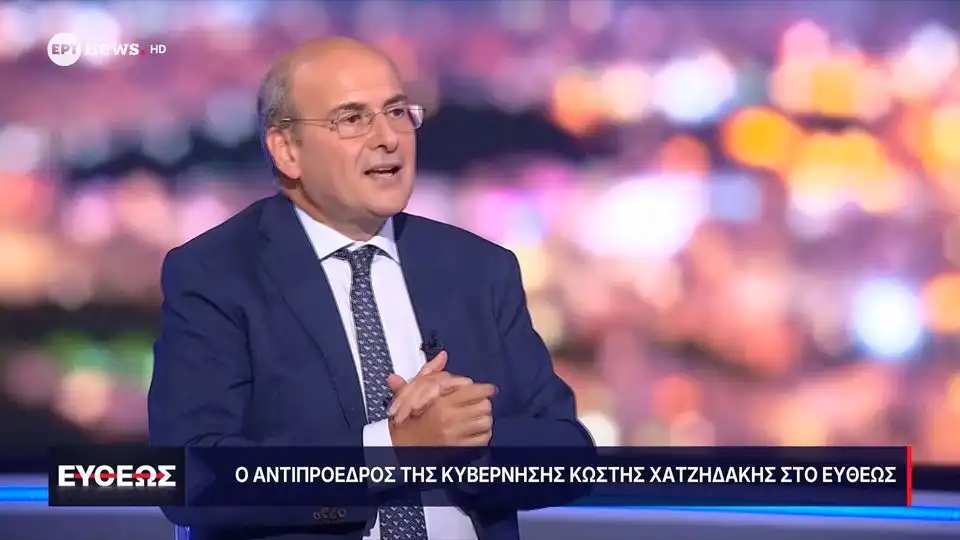 Χατζηδάκης: «Αυτοδυναμία της ΝΔ, αλλά δεν κλείνουμε την πόρτα σε συμμαχίες» (βίντεο)