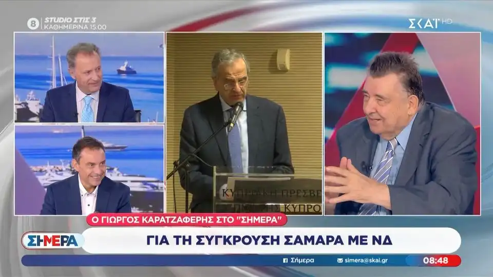 Καρατζαφέρης κατά Σαμαρά: «Δεν έχει μπέσα» και «τον έφεραν από τα αζήτητα»