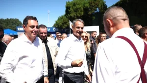 Θεσσαλονίκη: Οι στάσεις του Μητσοτάκη σε νοσοκομείο, σχολείο και νέα έργα (video)