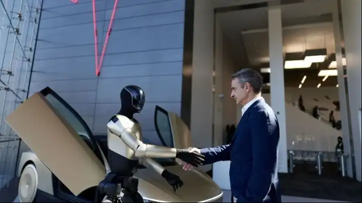 Στα εργαστήρια της Tesla ο Κυριάκος Μητσοτάκης