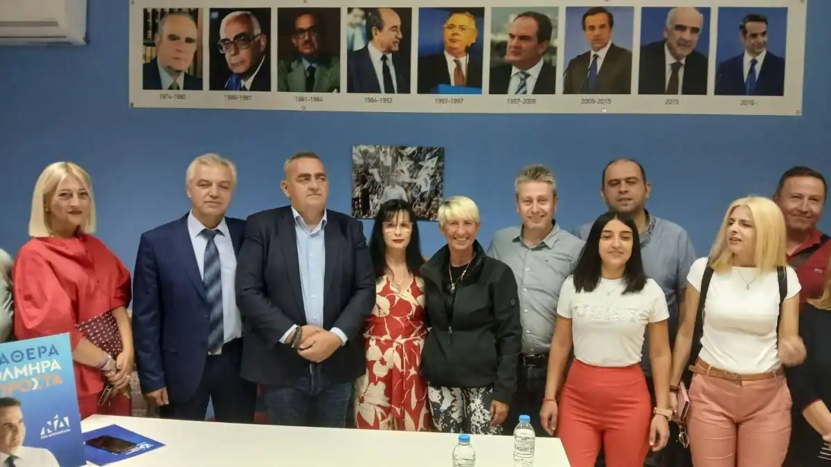 Στα γραφεία της ΔΕΕΠ Ιωαννίνων ο ευρωβουλευτής Φρέντυ Μπελέρης