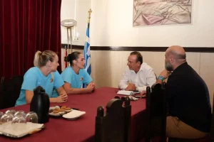 Επίσκεψη αντιπροσωπείας του ΠΑΣ Γιάννινα WBC στον Δήμαρχο Ιωαννίνων