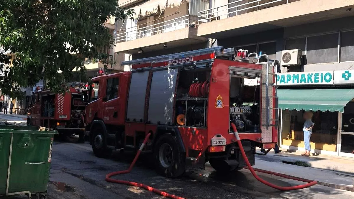 Ιωάννινα: Πυρκαγιά σε διαμέρισμα 2ου ορόφου στην οδό Σπύρου Λάμπρου