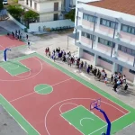 Ο Γιάννης Νυφαντόπουλος στο 2ο Γυμνάσιο Πρέβεζας για την Ημέρα Σχολικού Αθλητισμού