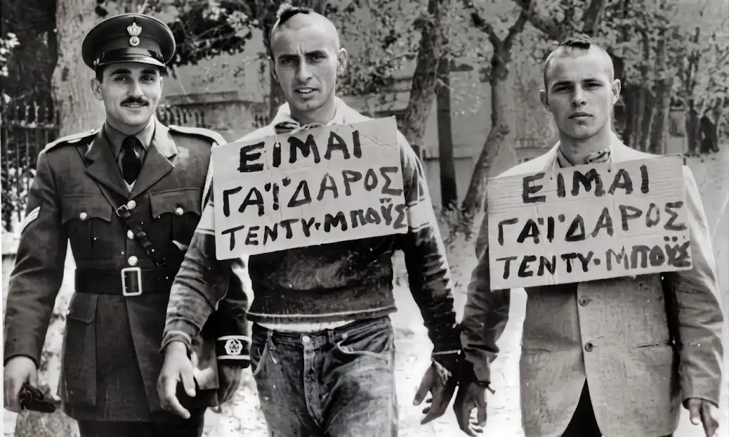 4 Σεπτεμβρίου 1958: Η Ελλάδα θεσμοθετεί τη δημόσια διαπόμπευση των «τεντιμπόηδων»