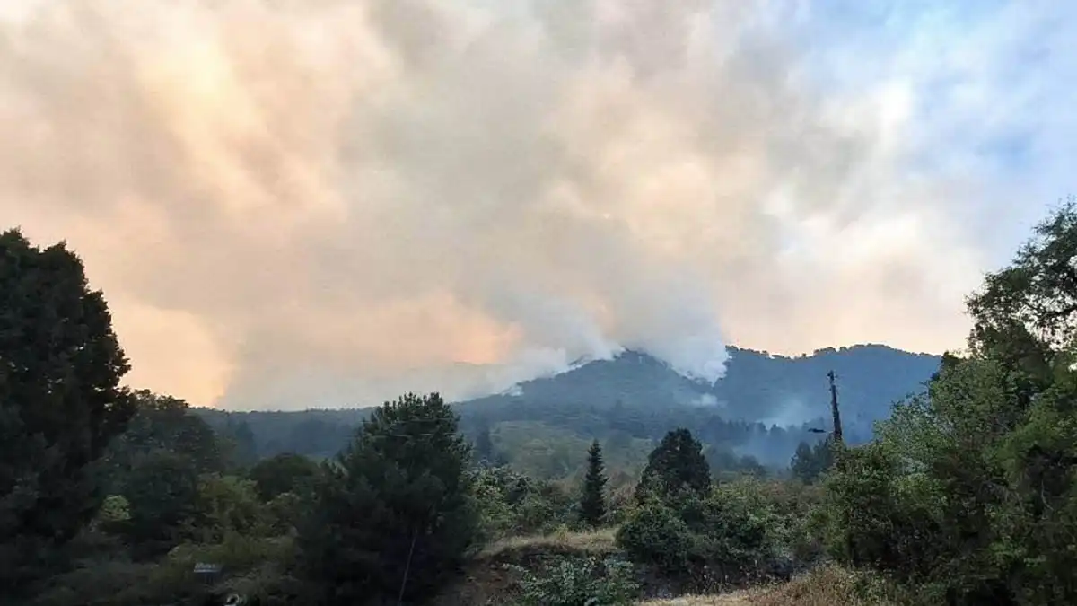 Κόνιτσα: Μεγάλη αναζωπύρωση στην Τραπεζίτσα – Ήχησε το 112 προειδοποιεί για πυκνούς καπνούς
