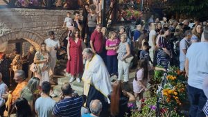 Με λαμπρότητα ο Πανηγυρικός Εσπερινός για το Γενέθλιο της Θεοτόκου στην Ιερά Μονή Παναγίας Τσούκας