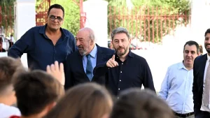 Καστελλόριζο – Ανδρουλάκης: «Αδιαπραγμάτευτα τα κυριαρχικά μας δικαιώματα σε Αιγαίο και Ανατολική Μεσόγειο»