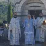 Ο Μητροπολίτης Αργυροκάστρου στο παρεκκλήσι της Αγίας Ευφροσύνης στους Σχωριάδες (φωτογραφίες)  