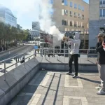 Βρυξέλλες: Συγκρούσεις διαδηλωτών με την αστυνομία για την εκπαίδευση (βίντεο)