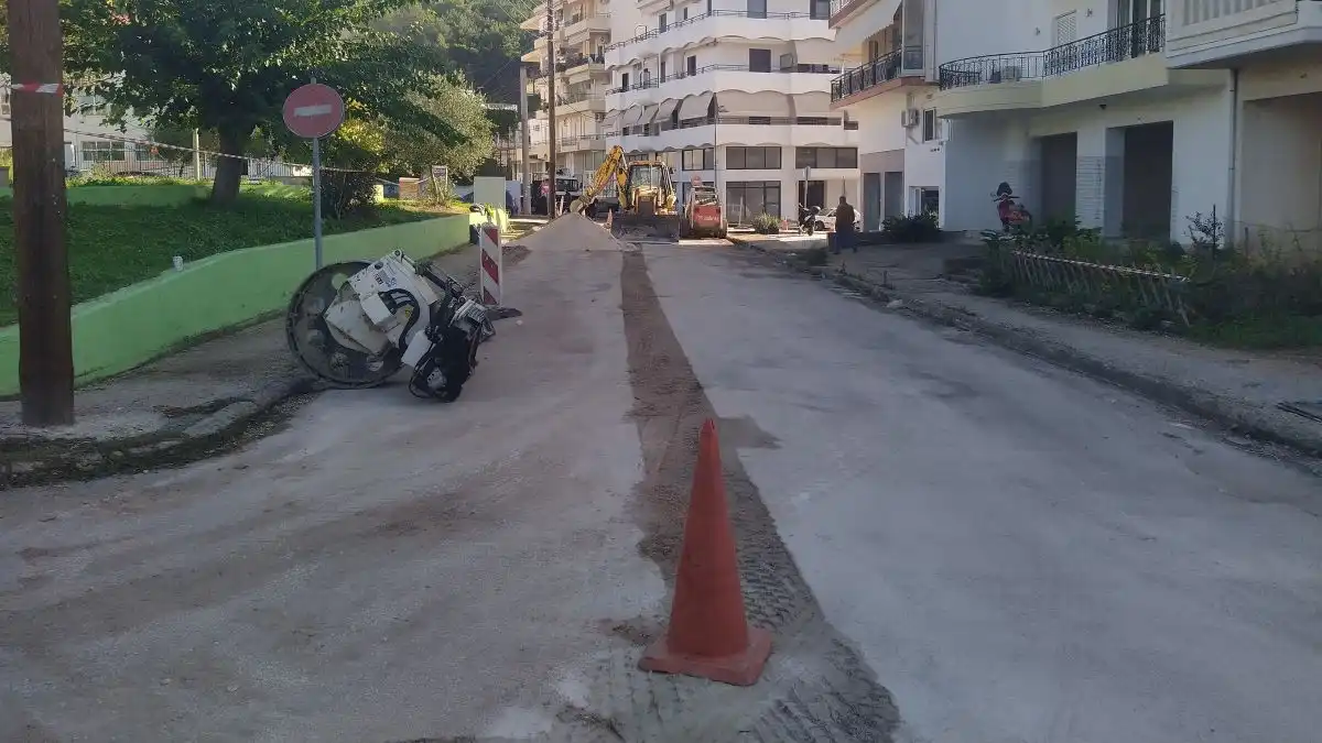 Ηγουμενίτσα: Με εντατικούς ρυθμούς η κατασκευή του δικτύου φυσικού αερίου