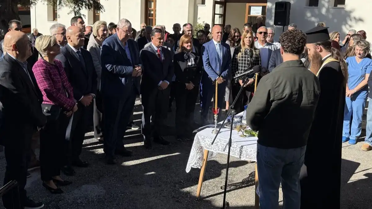 Πρώτος σταθμός στη διήμερη περιοδεία – Εγκαινιάστηκε από τον Αδ. Γεωργιάδη το ανακαινισμένο Κέντρο Υγείας Μετσόβου