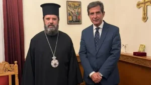 Αλβανία: Συνάντηση του Υφυπουργού Εσωτερικών Κ. Γκιουλέκα με τον Αρχιεπίσκοπο Αλβανίας Ιωάννη