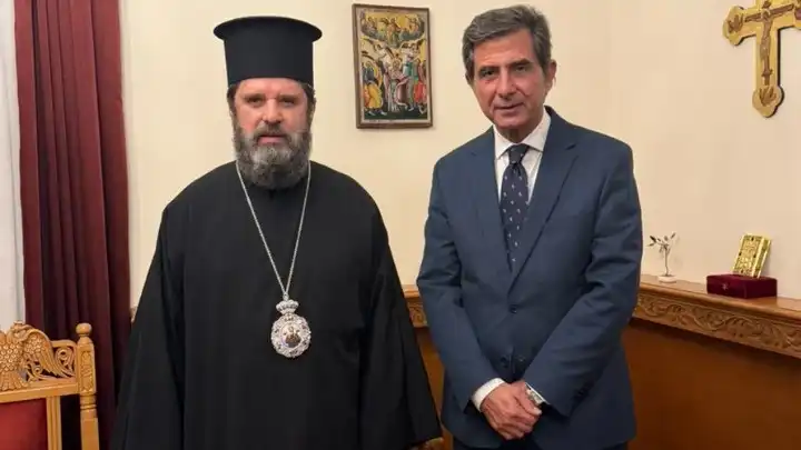 Αλβανία: Συνάντηση του Υφυπουργού Εσωτερικών Κ. Γκιουλέκα με τον Αρχιεπίσκοπο Αλβανίας Ιωάννη