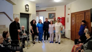 Φιλιάτες: Στο Γηροκομείο ο Δήμαρχος για την Παγκόσμια Ημέρα Ηλικιωμένων
