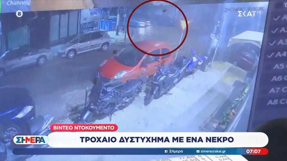 Παγκράτι: Τροχαίο δυστύχημα με ένα νεκρό – Βίντεο ντοκουμέντο