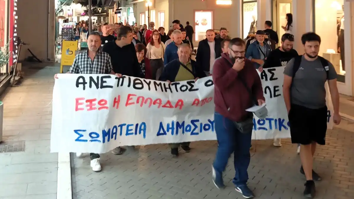 Πρέβεζα: Στους δρόμους κατά της επίσκεψης Ρούμπιο και της εμπλοκής στους πολέμους