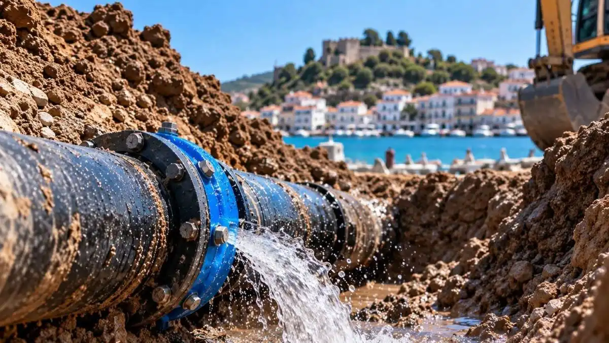 Πάργα: Βλάβη σε κεντρικό αγωγό ύδρευσης – Προβλήματα στην υδροδότηση