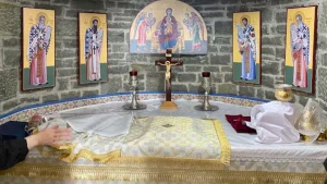 Στο ύψωμα 2.199 του Γράμμου τιμήθηκε η Παναγία η Γοργοϋπήκοος