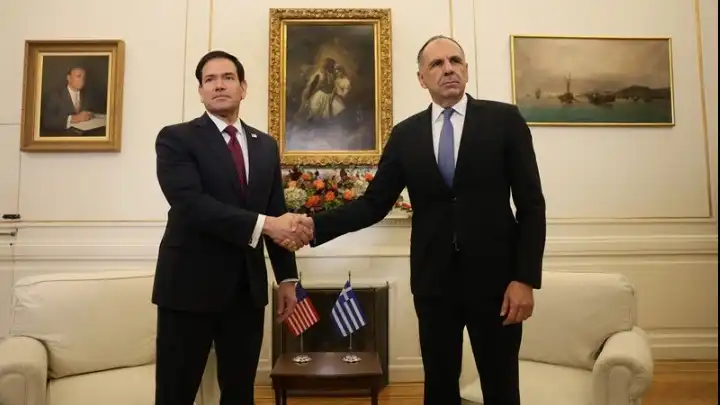 Γεραπετρίτης – Ρούμπιο: «Στο καλύτερο επίπεδο» η αμυντική συνεργασία Ελλάδας – ΗΠΑ (βίντεο)
