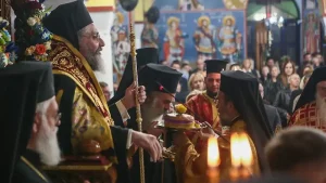 Ο Μητροπολίτης Παραμυθίας Σεραπίων στον λαμπρό εορτασμό του Πολιούχου Λαμίας Αγίου Λουκά