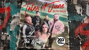 Οι Tales of June επιστρέφουν στο Studio 203 για ένα δυναμικό rock live