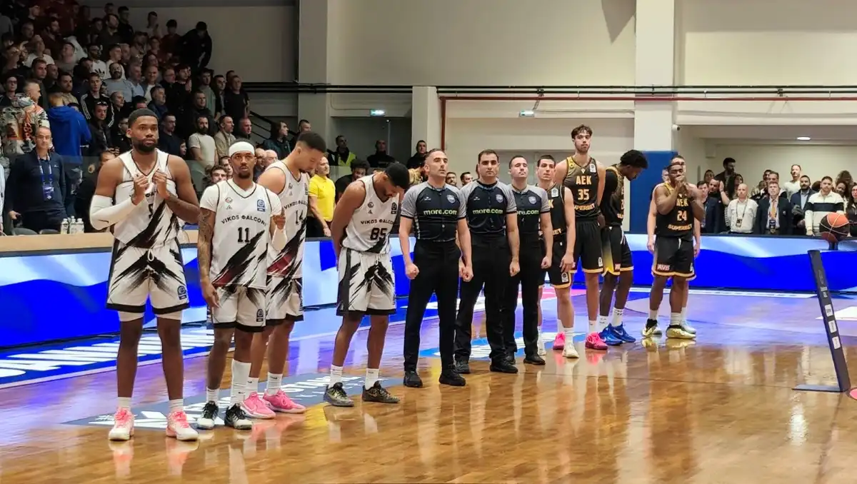 Vikos Falcons: Ιστορική πρώτη νίκη στη μεγάλη κατηγορία – Λύγισαν την ΑΕΚ με 95-84  (βίντεο)