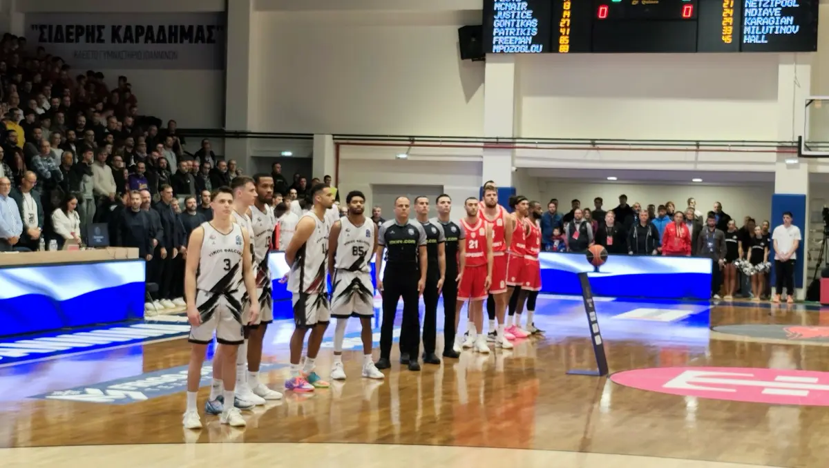 Οι Vikos Falcons ζόρισαν τον Ολυμπιακό – Πολύ καλή εμφάνιση παρά το 68-79 (HIGHLIGHTS)